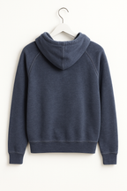 VINTAGE MINERAL WASHED HOODIE  DENIM