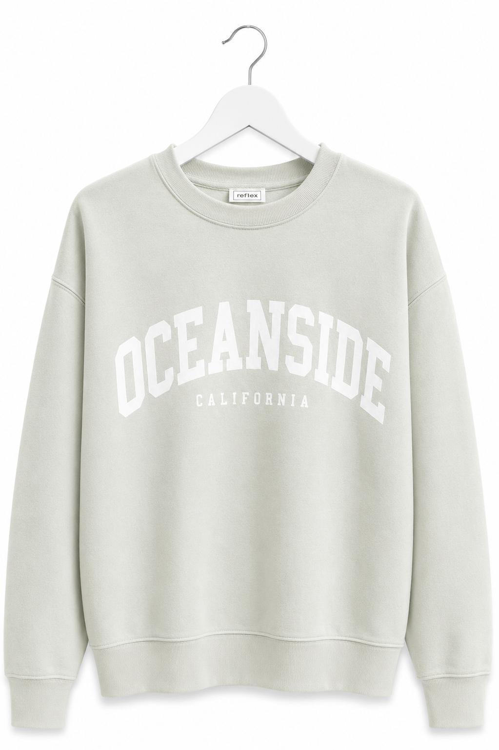 RELAXED FIT OVERSIZED SWEATSHIRT