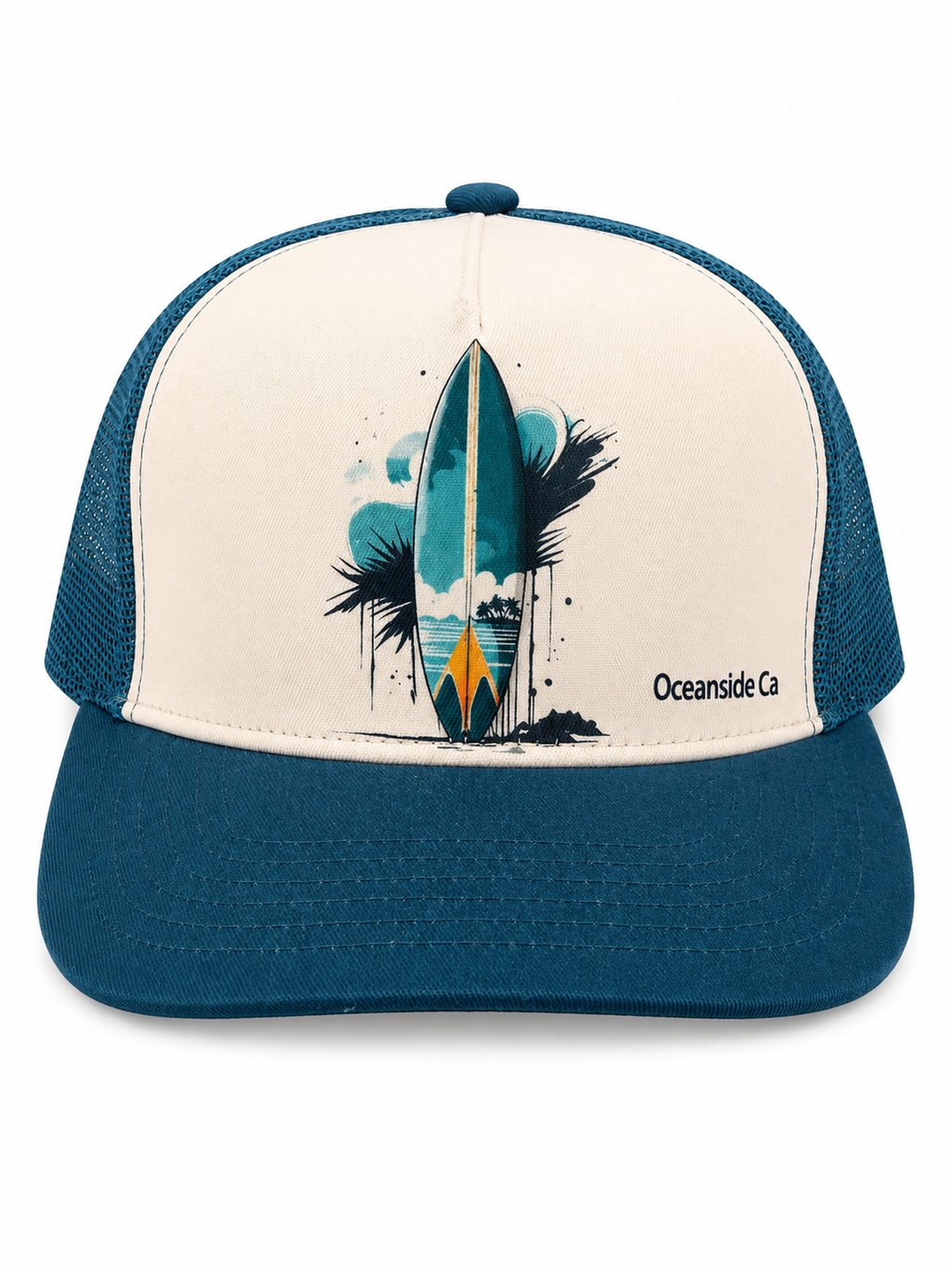 GRAFFITI SURFBOARD TRUCKER HAT