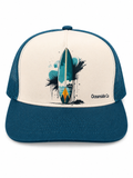GRAFFITI SURFBOARD TRUCKER HAT