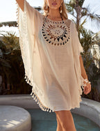 LOOSE TASSEL BEACH COVER