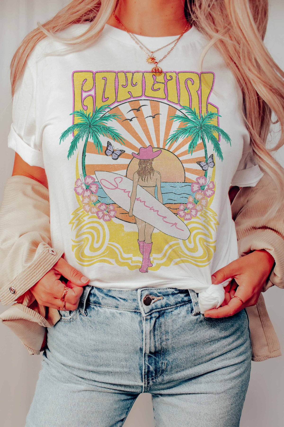 COWGIRL SUMMER GRAPHIC TEE