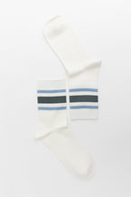 RETRO STRIPE STYLE CREW SOCKS