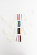 RETRO STRIPE STYLE CREW SOCKS