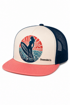 SURFER CHICK TRUCKER HAT