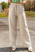 DRAWSTRING PANTS W/POCKETS KHAKI