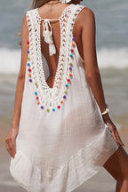 CROCHET HOLLOW BEACH COVER