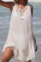 CROCHET HOLLOW BEACH COVER
