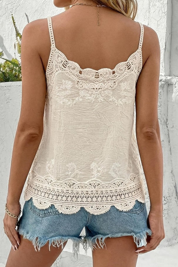 LACE CAMISOLE T-TOP