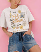 SOLEIL ALL SUMMER OVERSIZED TEE
