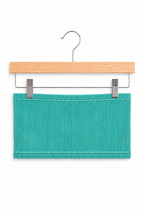 WASHED RIBBED SEAMLESS TUBE TOP