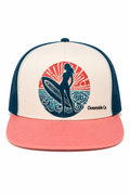 SURFER CHICK TRUCKER HAT