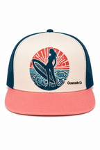 SURFER CHICK TRUCKER HAT
