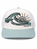 SUNSET WAVE TRUCKER HAT