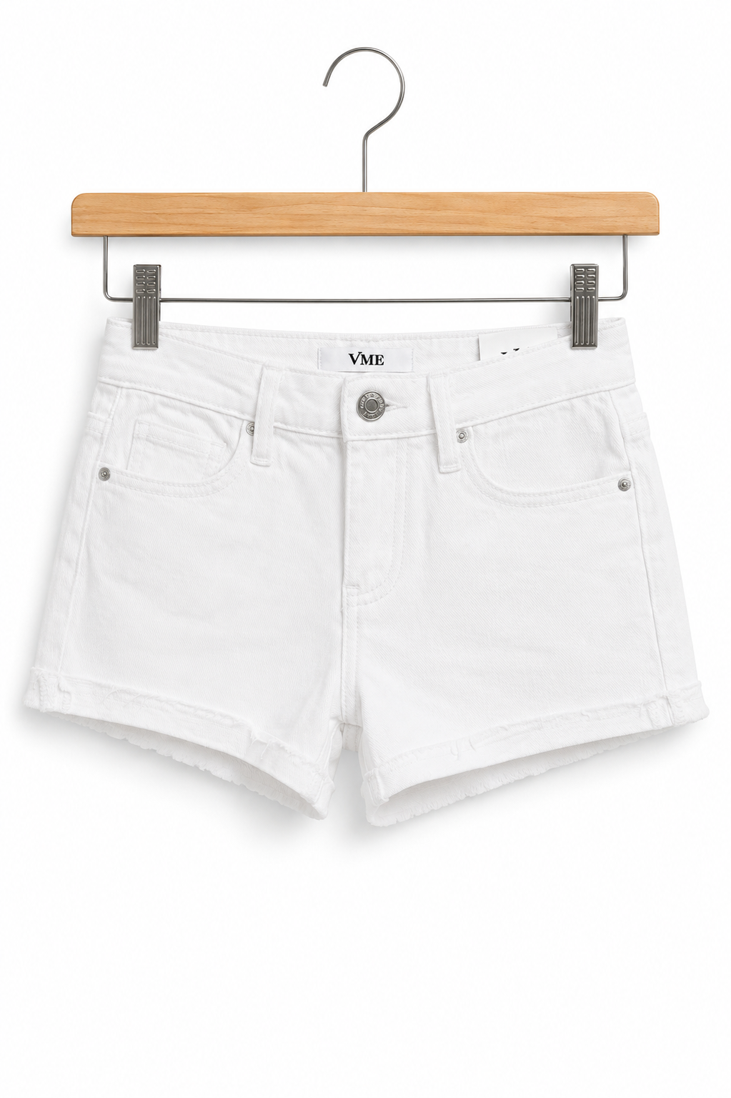 RAW EDGE CUFF SHORTS