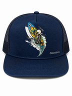SKULLY SURFIN TRUCKER HAT