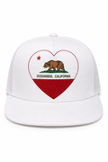 CALIFORNIA HEART TRUCKER HAT