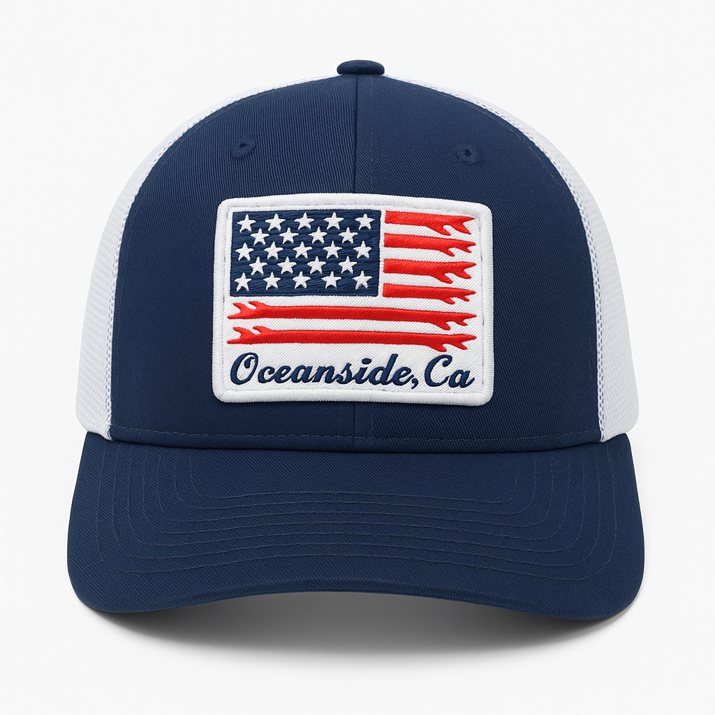 FLAG-SURF TRUCKER HAT