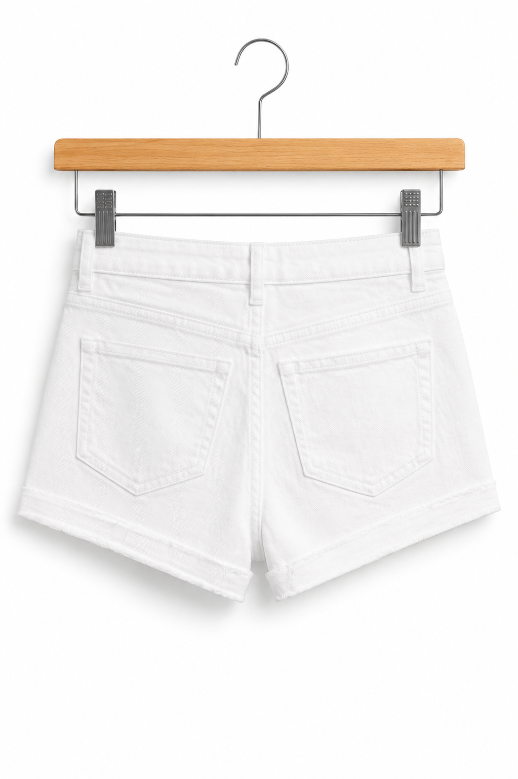 RAW EDGE CUFF SHORTS