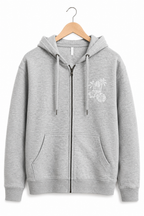 HIBISCUS SURF ZIP HOODIE