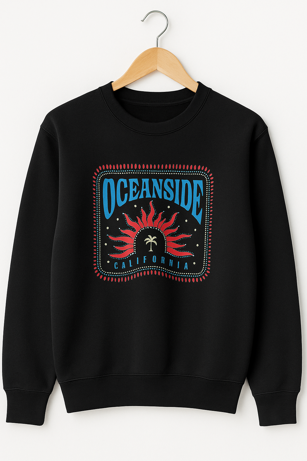 SUN DAZE CREW BLACK