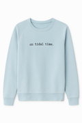 ON TIDAL TIME CREW LIGHT BLUE