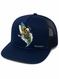 SKULLY SURFIN TRUCKER HAT