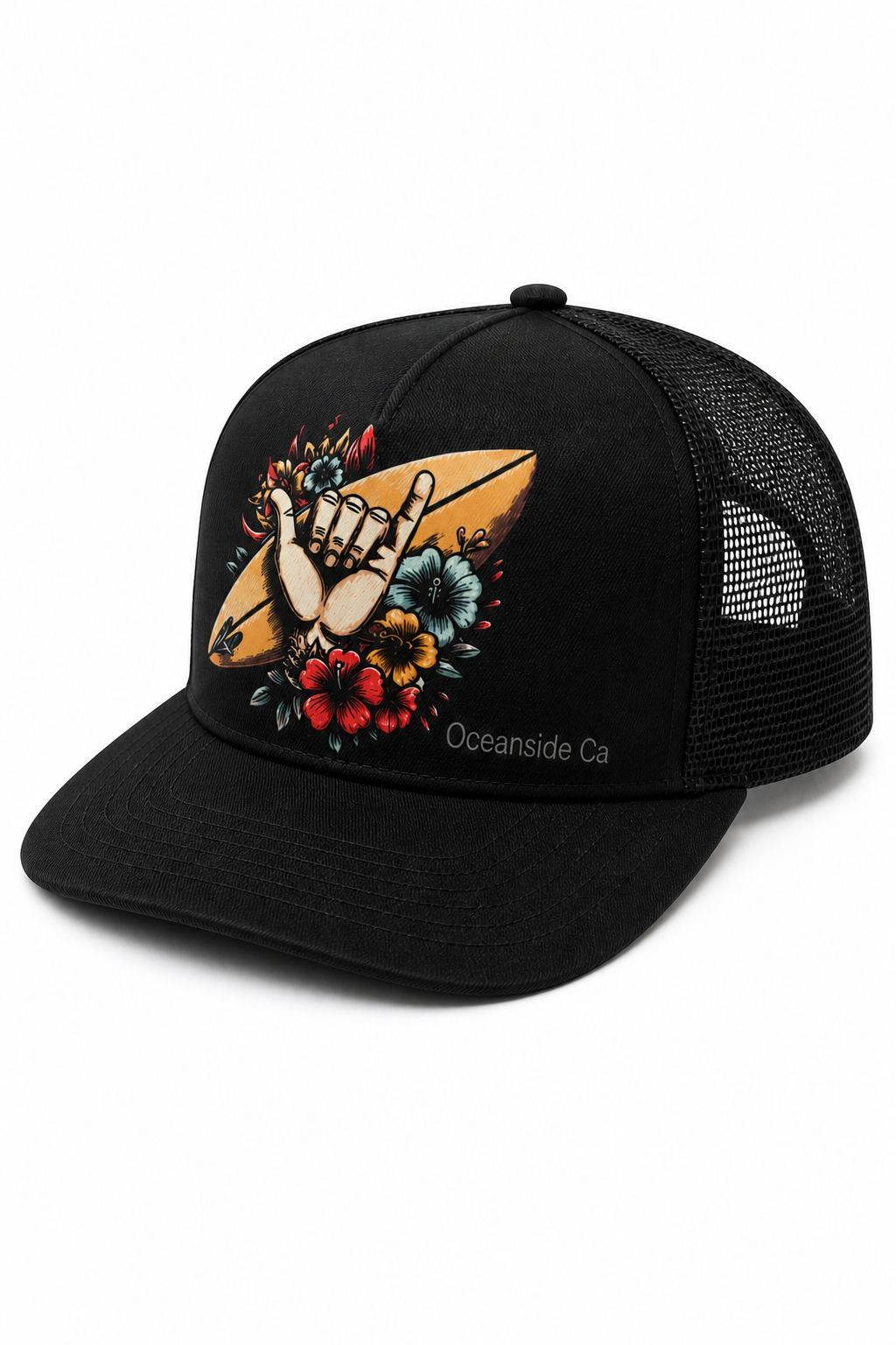 TROPICAL SHAKA TRUCKER HAT