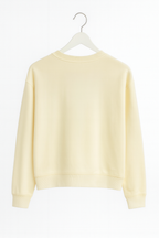 KEEP IT CASUAL SWEATSHIRT CREAM