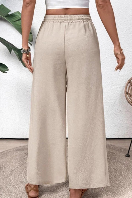 BEACH BREEZE WIDE LEG PANTS