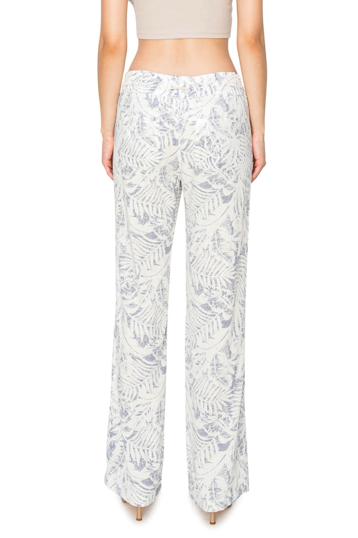 PALM LINEN PANTS