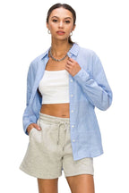 RELAXED FIT LINEN SHIRT