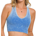 WASHED RIBBED RACERBACK T-TOP