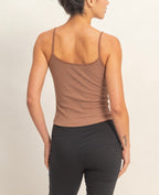 SNAP-BUTTON HENLEY CAMI