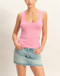 SCOOP NECK T-TOP