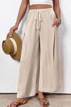 BEACH BREEZE WIDE LEG PANTS