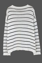 STRIPE KNIT SWEATER