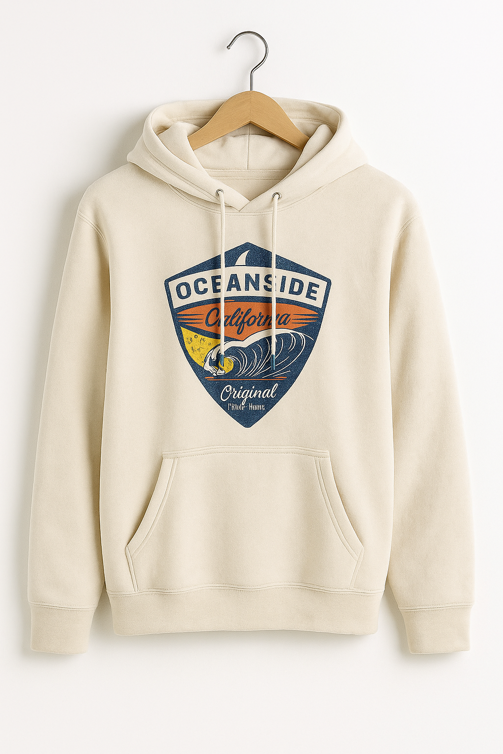 SURF CREST HOODIE SAND