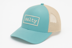 SALTY TRUCKER HAT TEAL