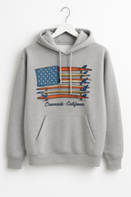 AMERICAN SURF HOODIE GREY
