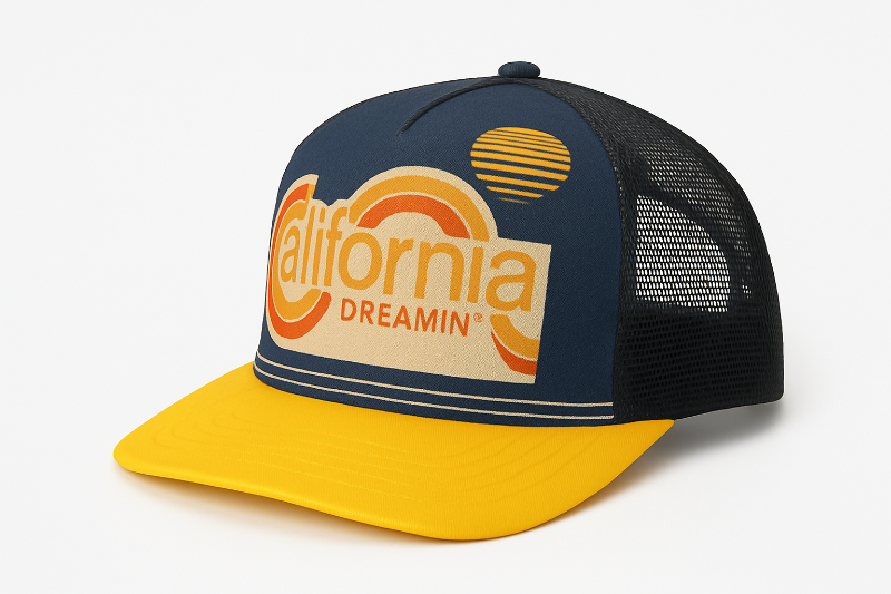 CALIFORNIA DREAMIN TRUCKER HAT