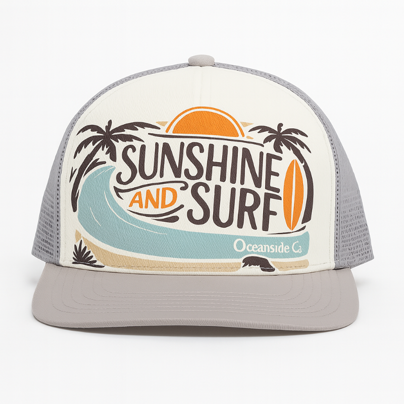 SUN AND SURF TRUCKER HAT