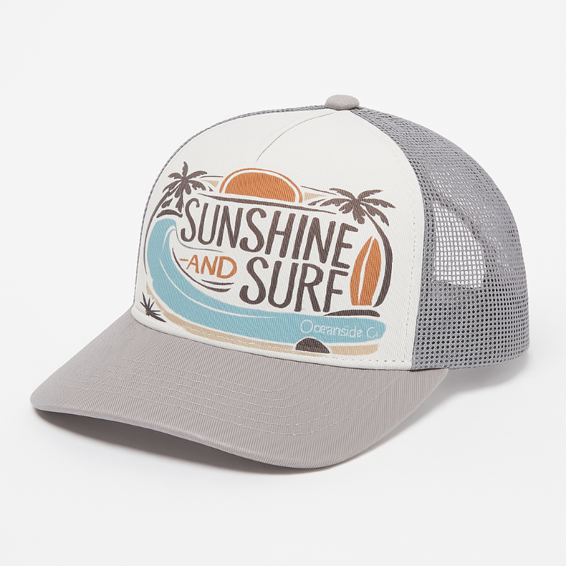 SUN AND SURF TRUCKER HAT