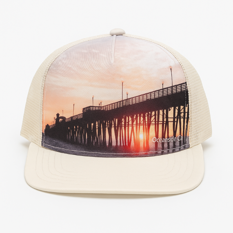 SUNSET PIER TRUCKER HAT
