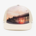 SUNSET PIER TRUCKER HAT