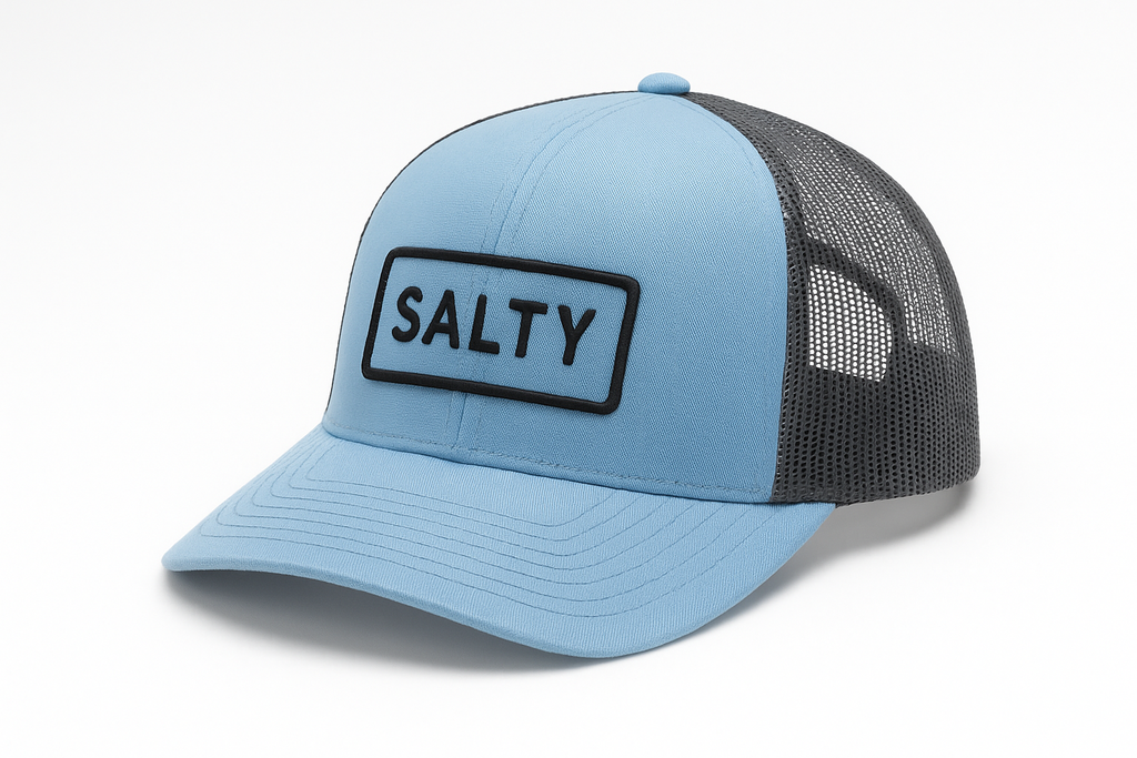 SALTY TRUCKER HAT BLUE