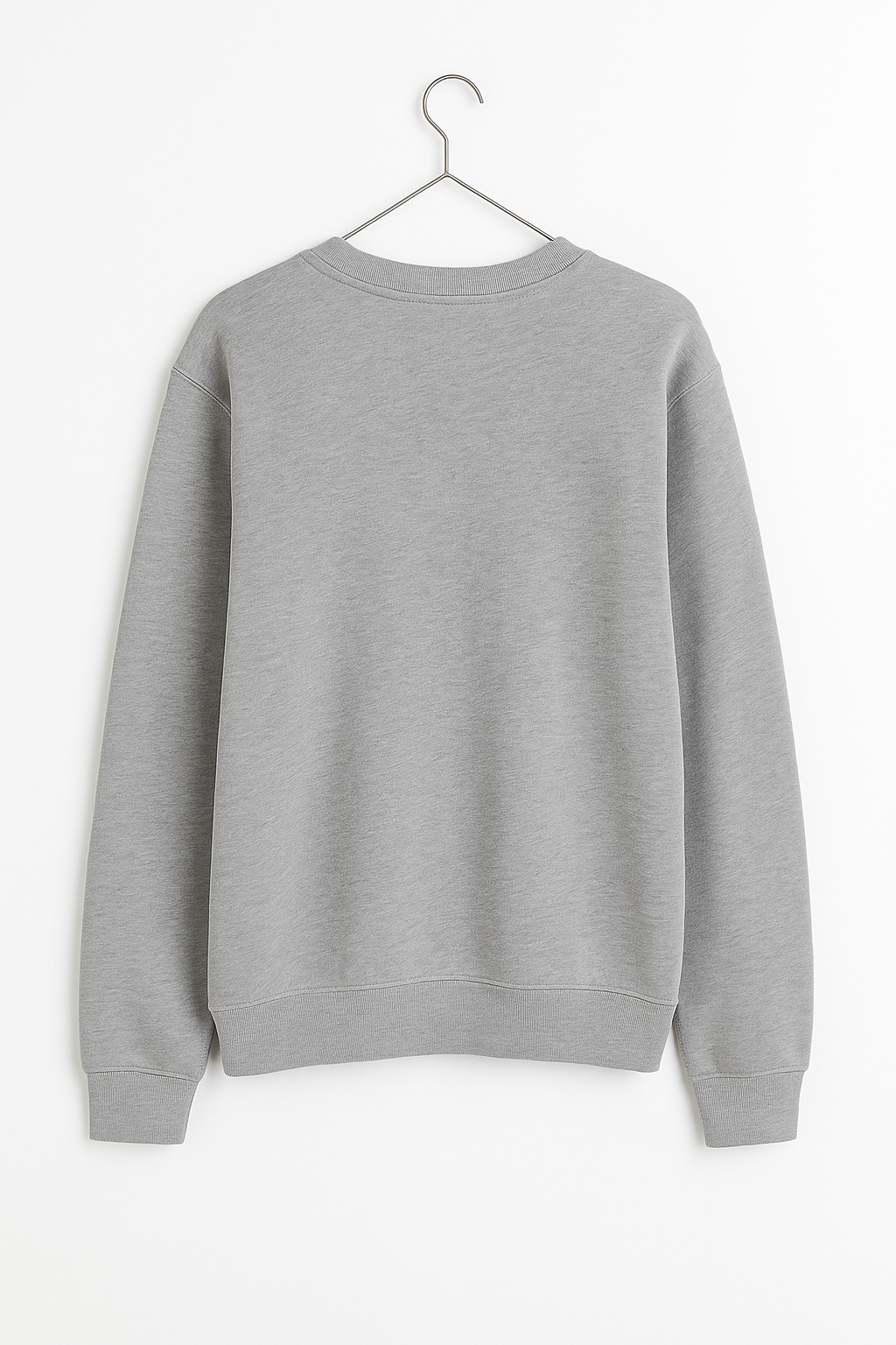 CLASSIC CREW NECK SWEATSHIRT GRAY