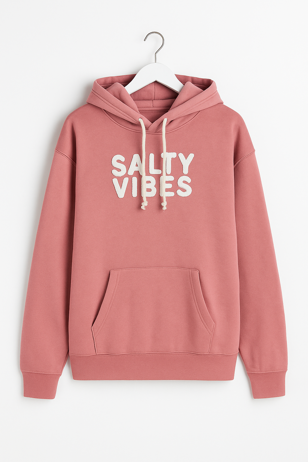 SALTY VIBES HOODIE ROSE