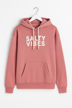 SALTY VIBES HOODIE ROSE