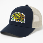 CALIFORNIA BEAR TRUCKER HAT